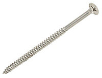 Ultra Screw Double-countersunk A2 stainless steel Screw (Dia)6mm (L)70mm, Pack