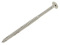Ultra Screw Double-countersunk A2 stainless steel Screw (Dia)6mm (L)90mm, Pack
