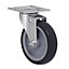Unbraked Heavy duty Swivel Castor WC68, (Dia)100mm (H)120mm (Max. Weight)70kg