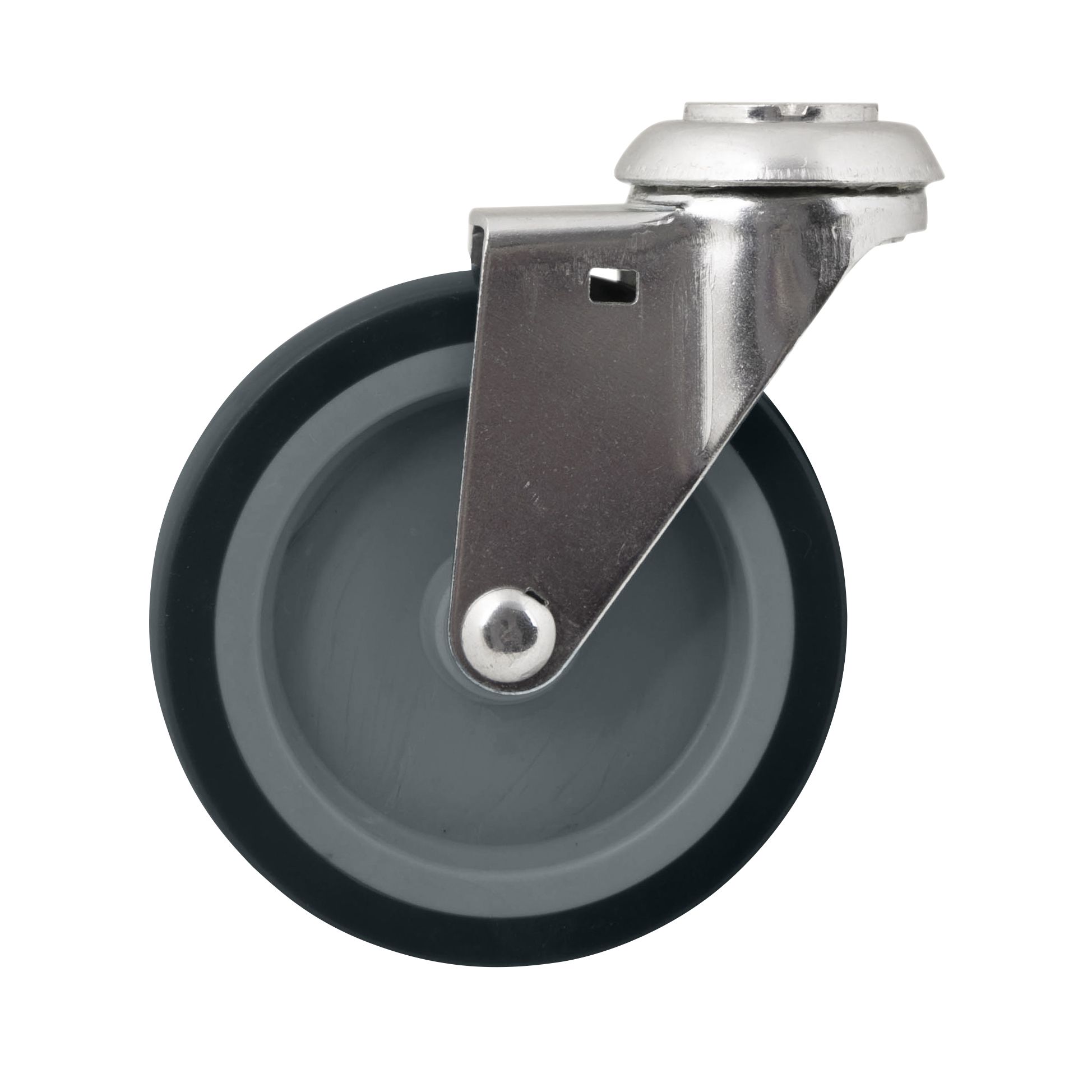 Unbraked Heavy duty Swivel Castor WC70, (Dia)100mm (H)121.5mm (Max. Weight)70kg