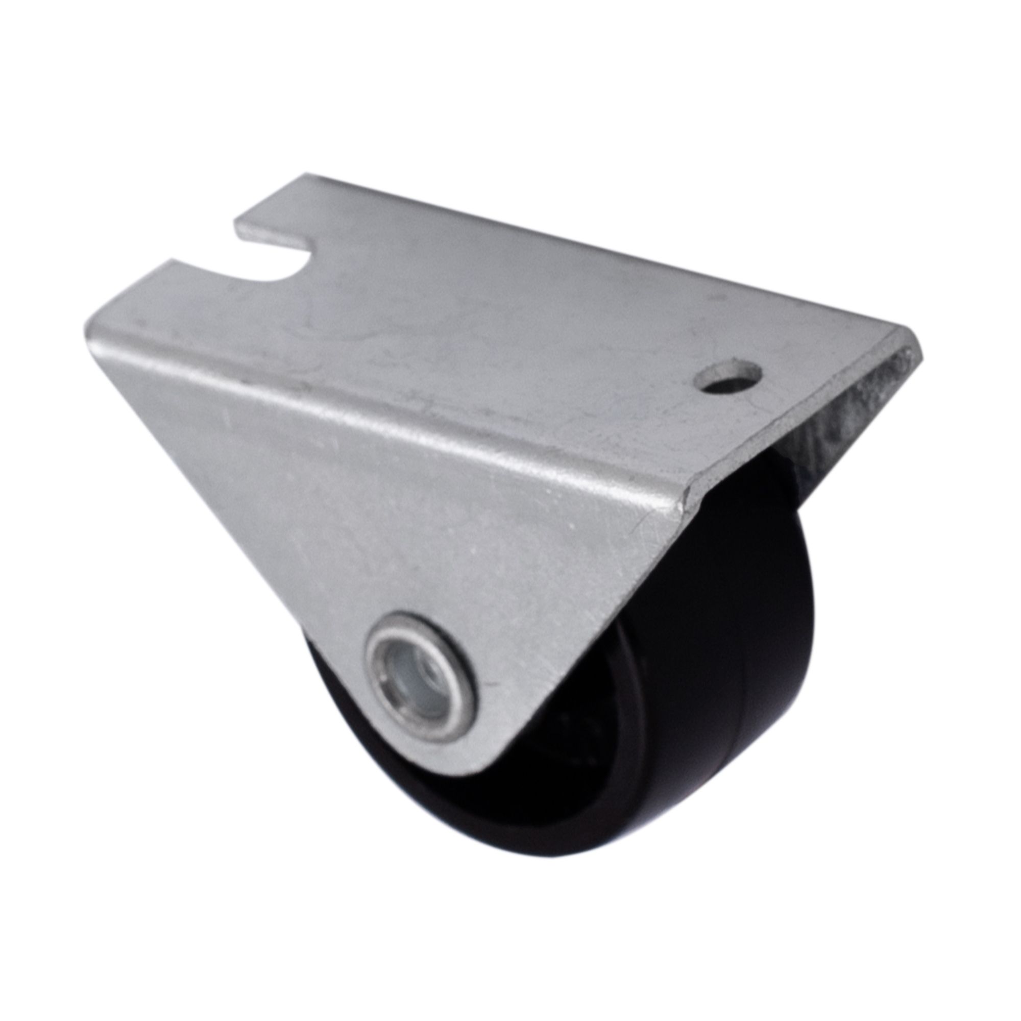 Unbraked Light duty Fixed Castor WC5, (Dia)25mm (H)29mm (Max. Weight)10kg