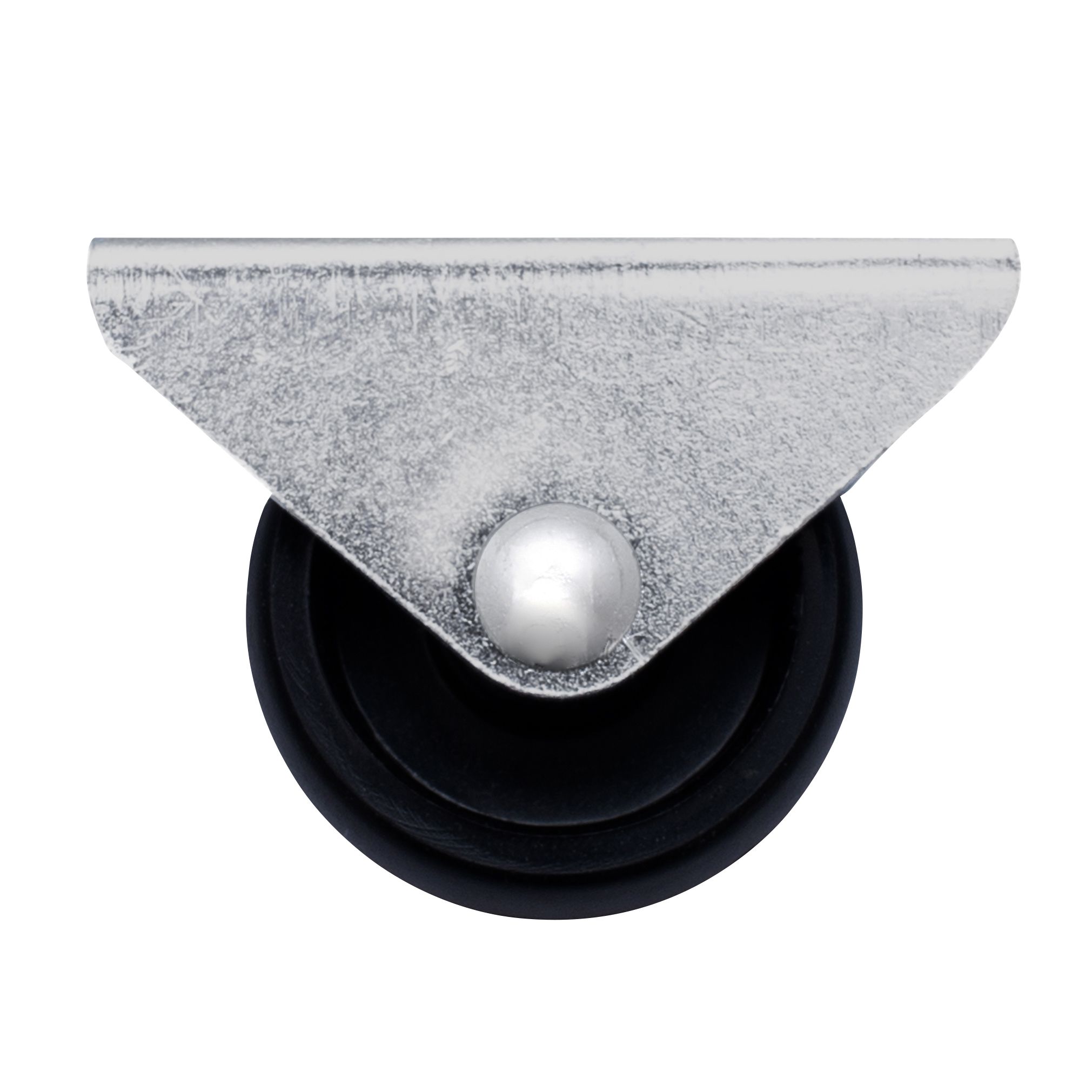 Unbraked Light duty Fixed Castor WC6, (Dia)29.5mm (H)33mm (Max. Weight)15kg