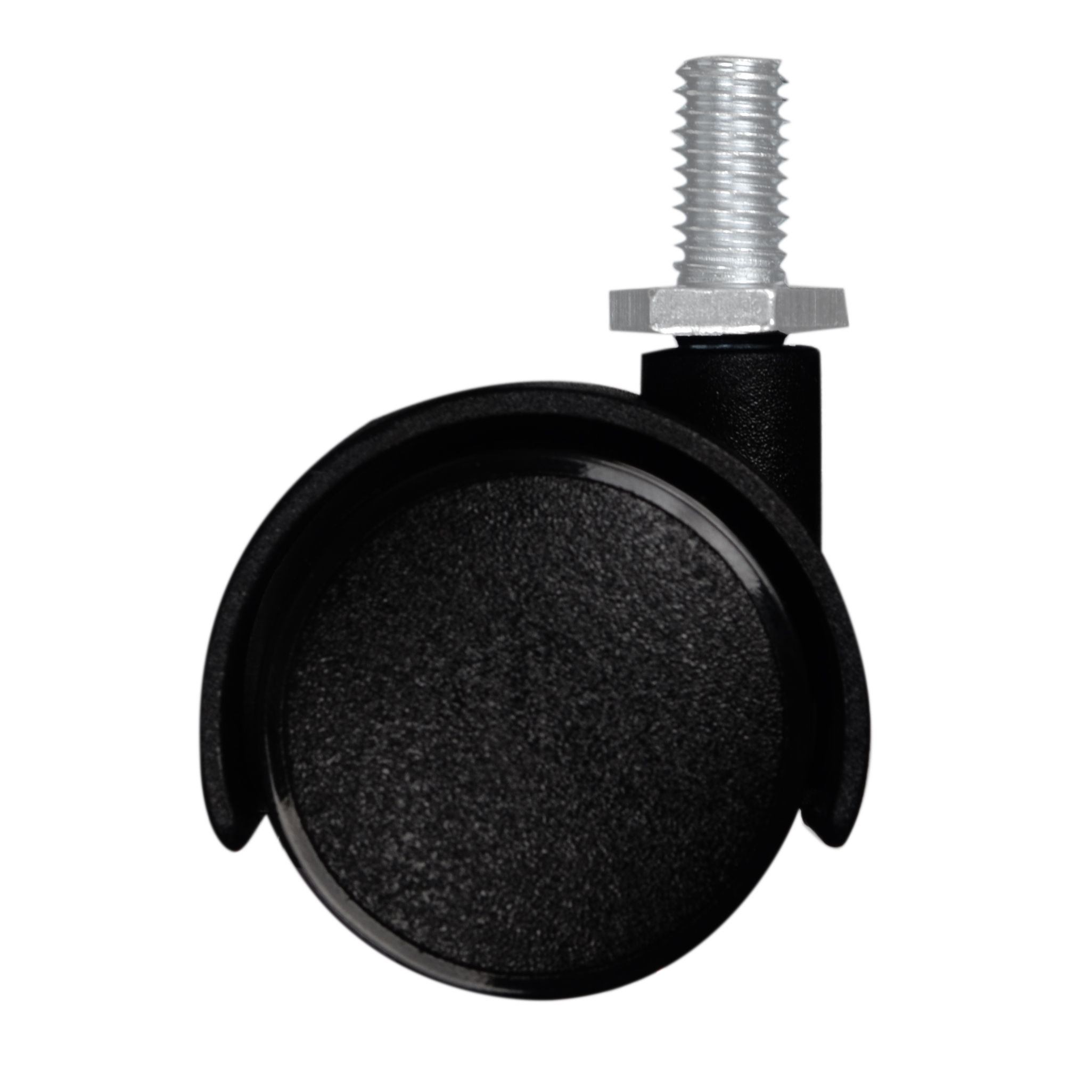 Unbraked Light duty Swivel Twin wheels castor WC8, (Dia)35mm (H)44.5mm (Max. Weight)18kg