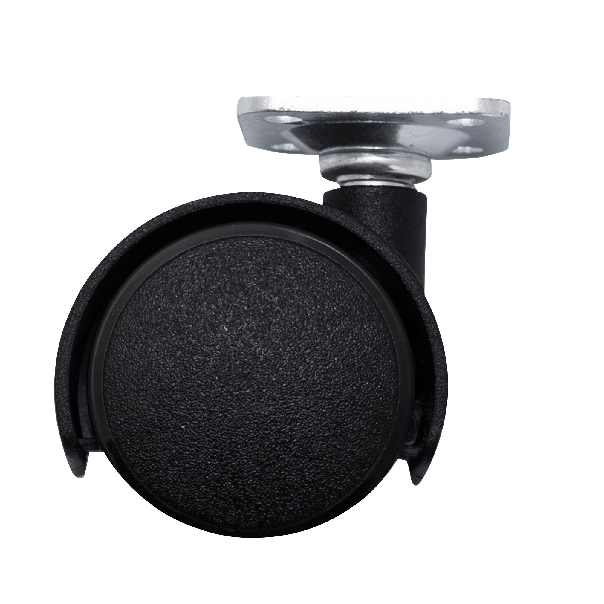 Unbraked Light duty Swivel Twin wheels castor WC9, (Dia)35mm (H)50.5mm (Max. Weight)18kg