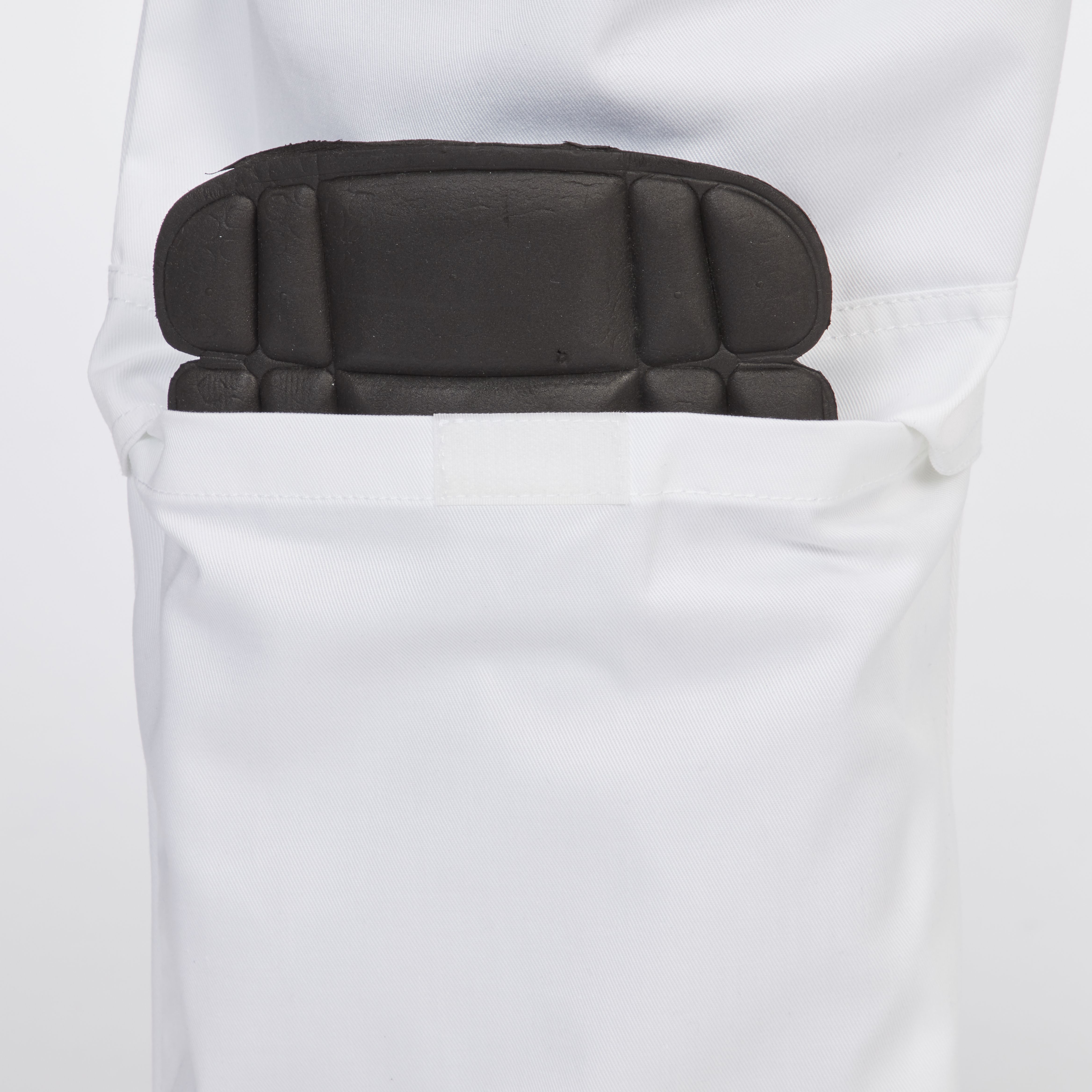 Unbranded White Bib & brace Large