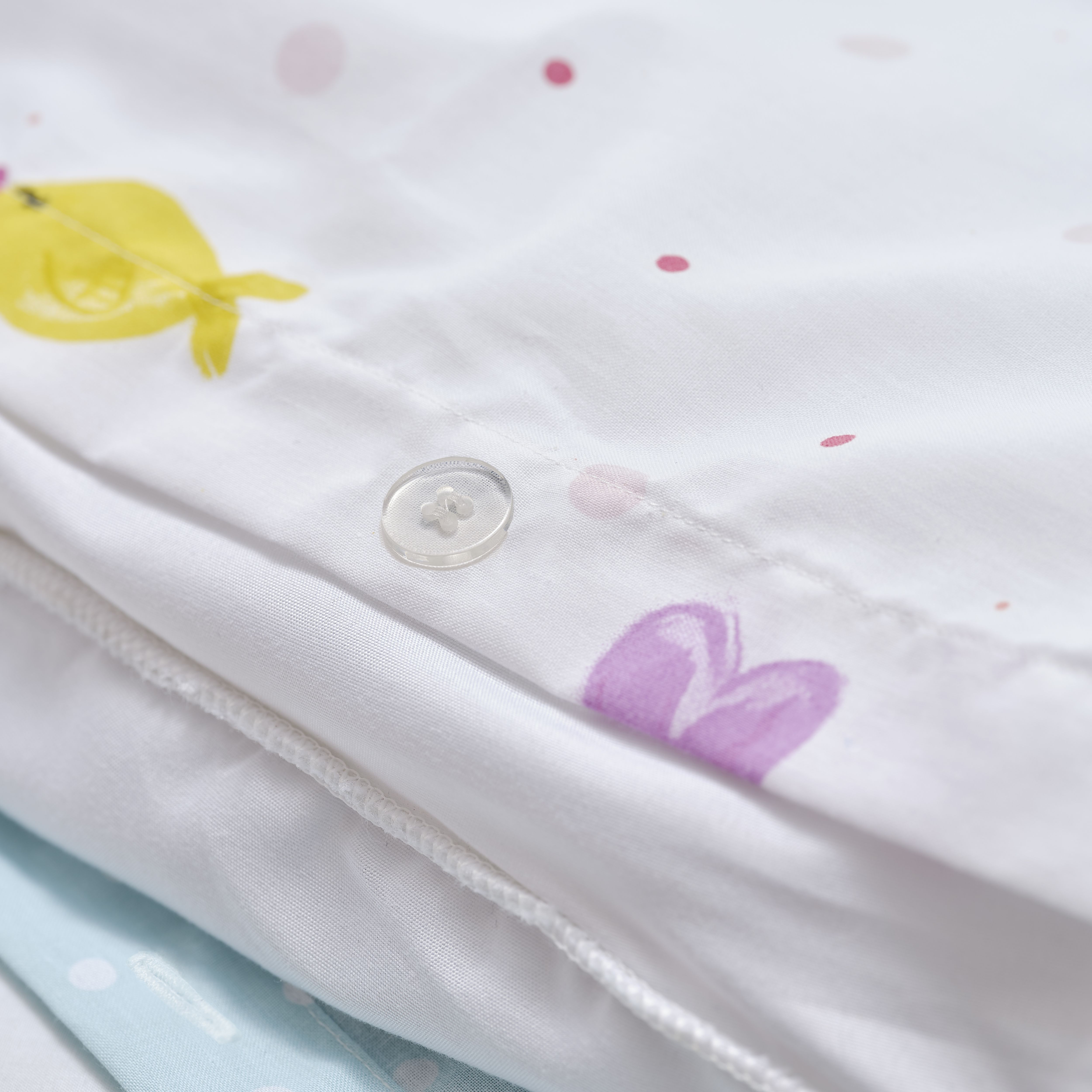 Underwater Multicolour Single Duvet cover & pillow case set