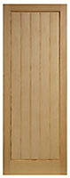 Unglazed Cottage Clear Pine Internal Door, (H)1981mm (W)686mm (T)35mm