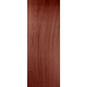 Unglazed Flush Ply veneer Internal Door, (H)2040mm (W)826mm (T)40mm