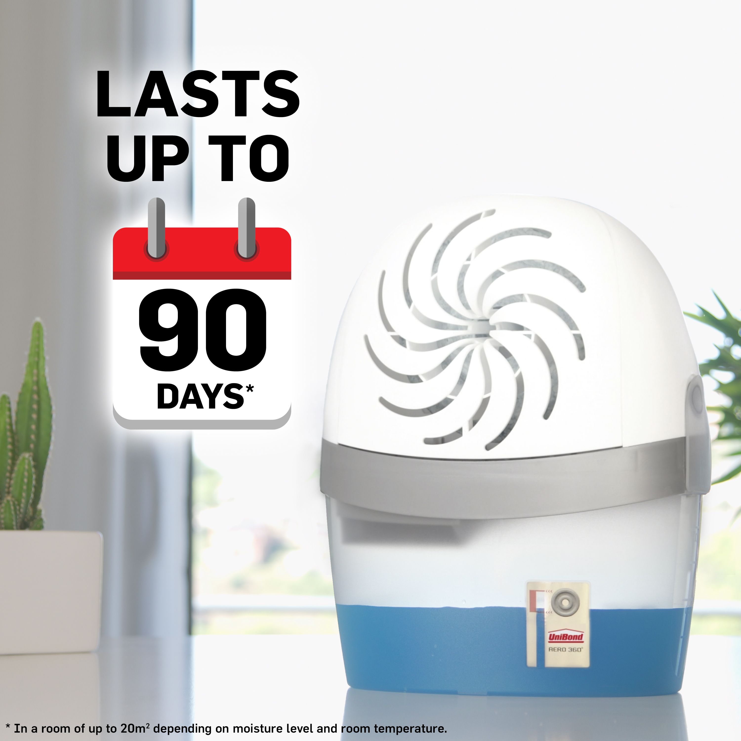 UniBond Aero 360 Moisture absorber Opaque & white