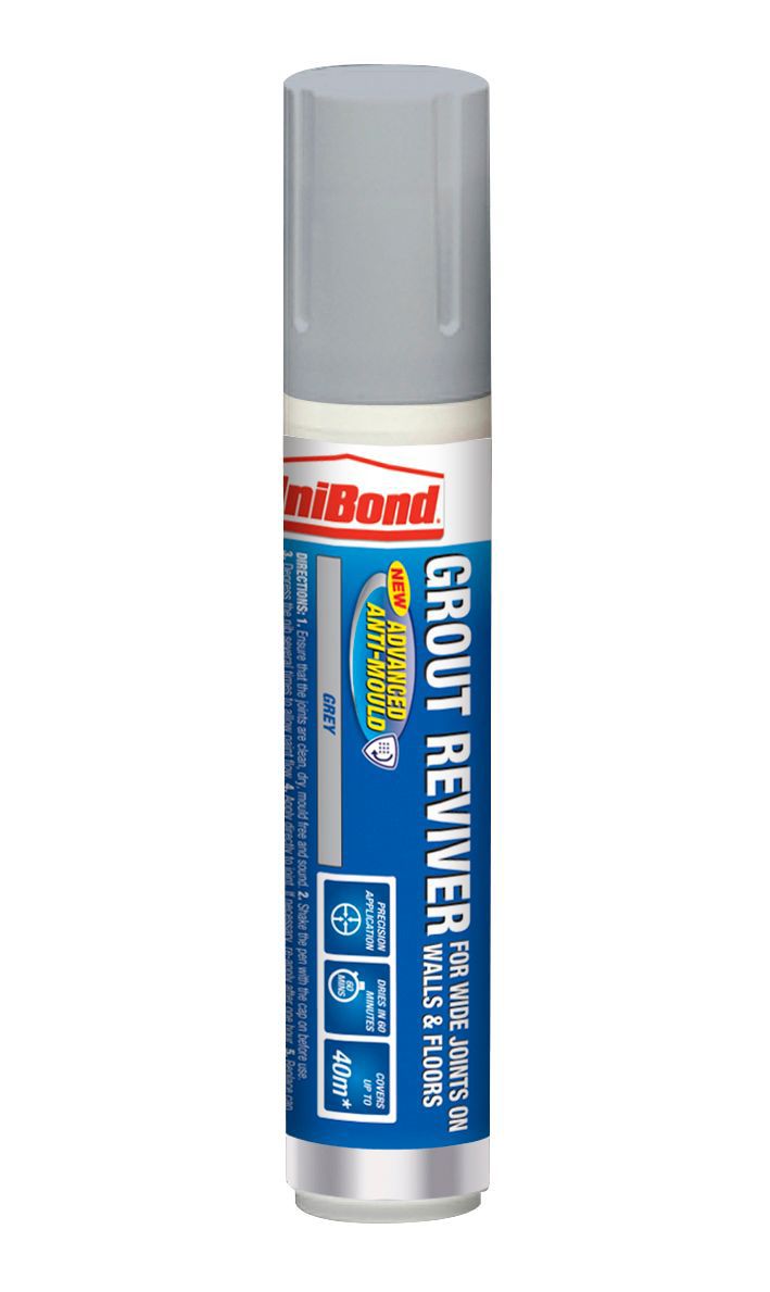 UniBond White Grout Reviver Pen 7ml