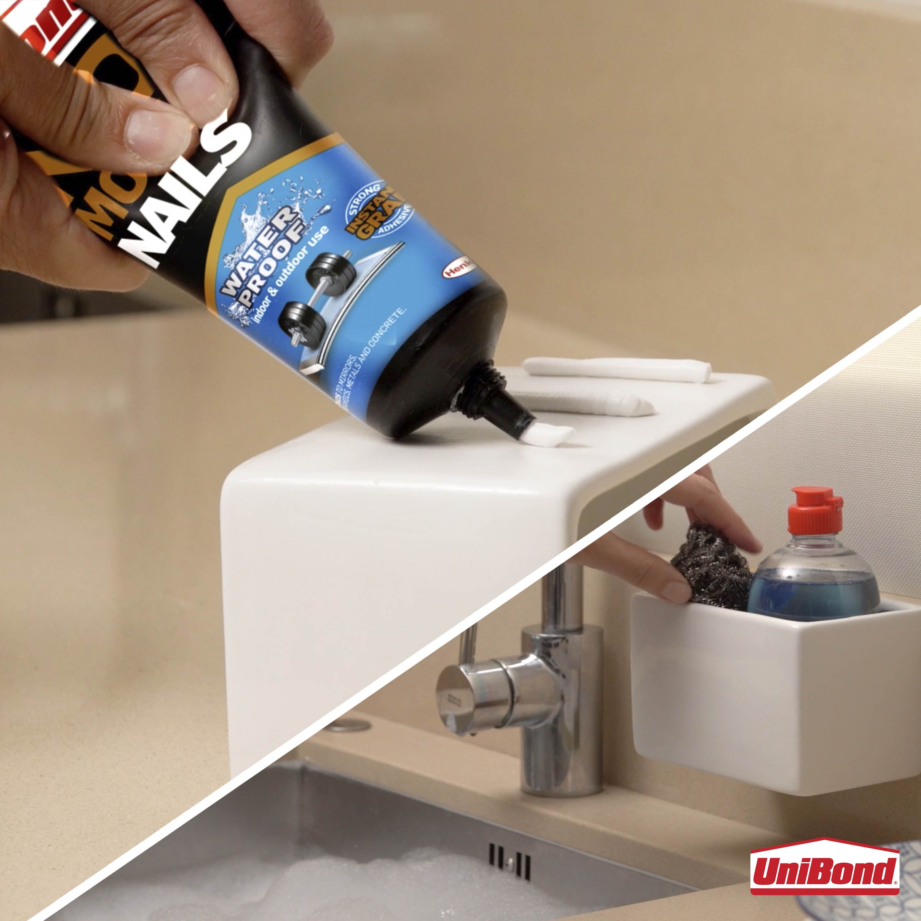 UniBond No More Nails Off-white Grab adhesive 340ml