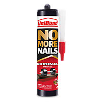 UniBond No More Nails Original White Grab adhesive 280ml