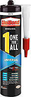 UniBond One for all universal White Grab adhesive & sealant 0.45kg