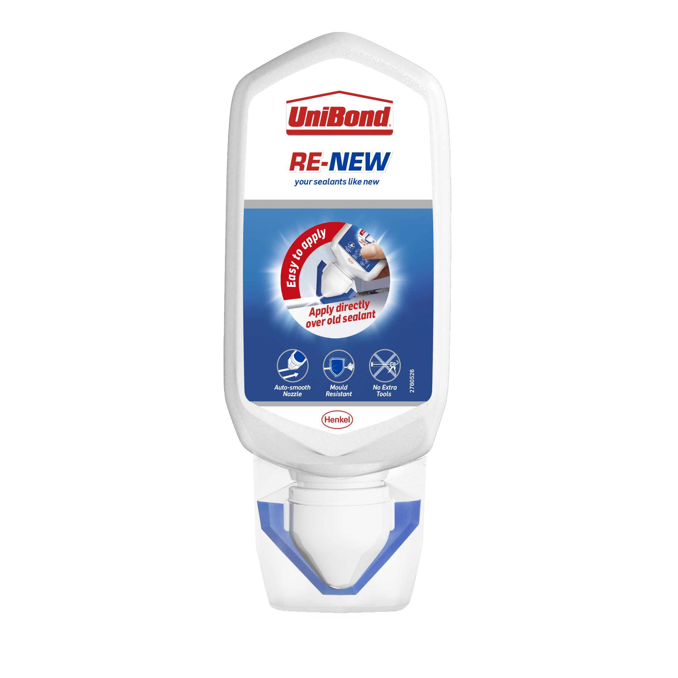 UniBond ReNew White Water-based Bathroom & kitchen Tube Sanitary sealant, 80ml
