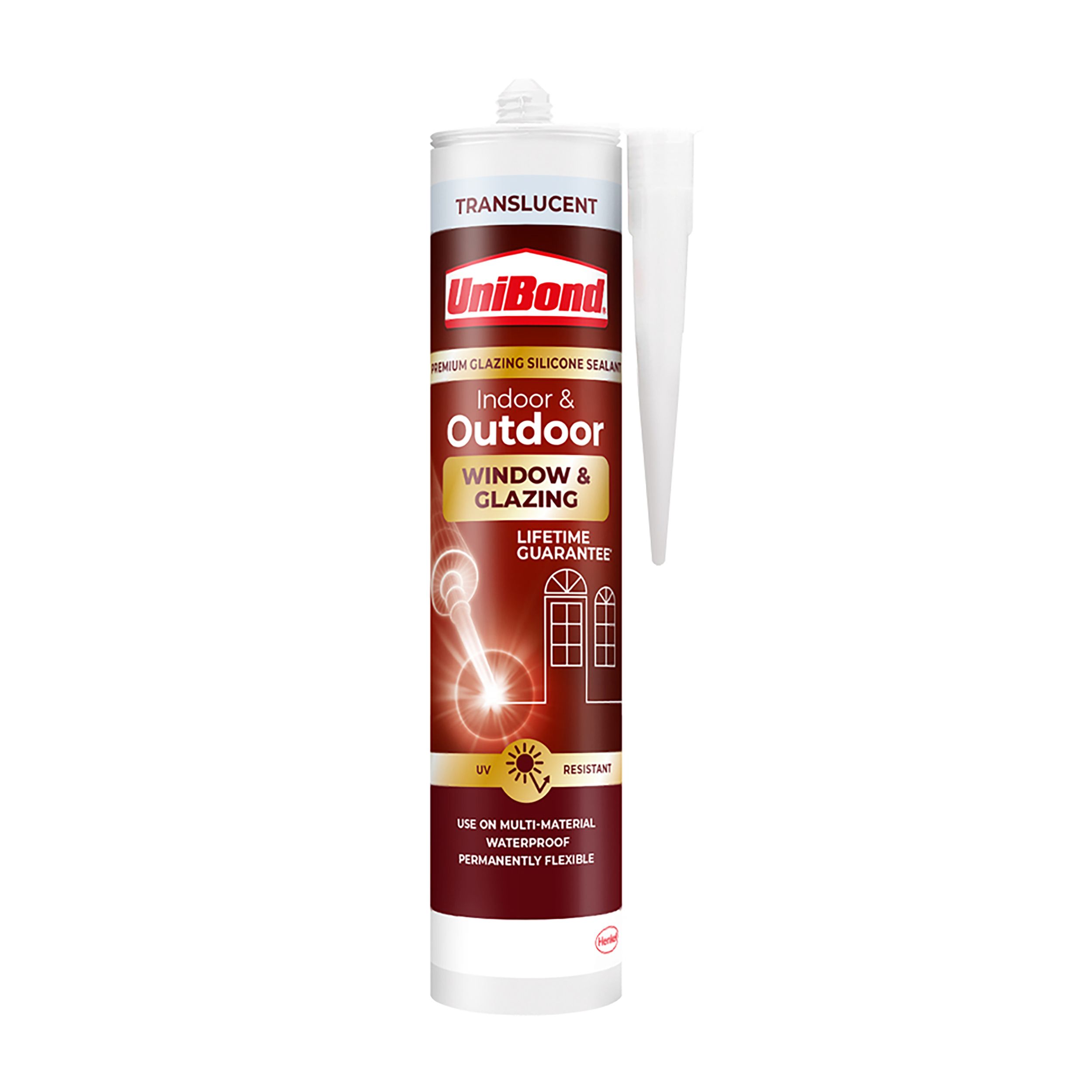 UniBond Translucent Glazing Sealant, 300ml
