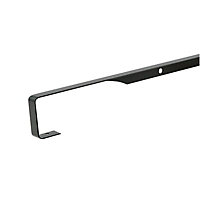 Unika Black Aluminium Worktop butt joint (H)38mm