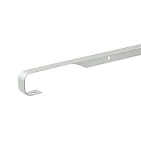 Unika Silver etch Aluminium Worktop butt joint (H)28mm