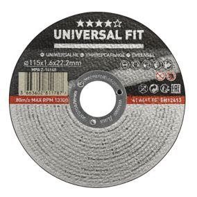 Universal Cutting disc 115mm x 1.6mm x 22.2mm