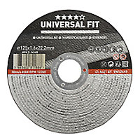 Universal Cutting disc 125mm x 1.6mm x 22.2mm
