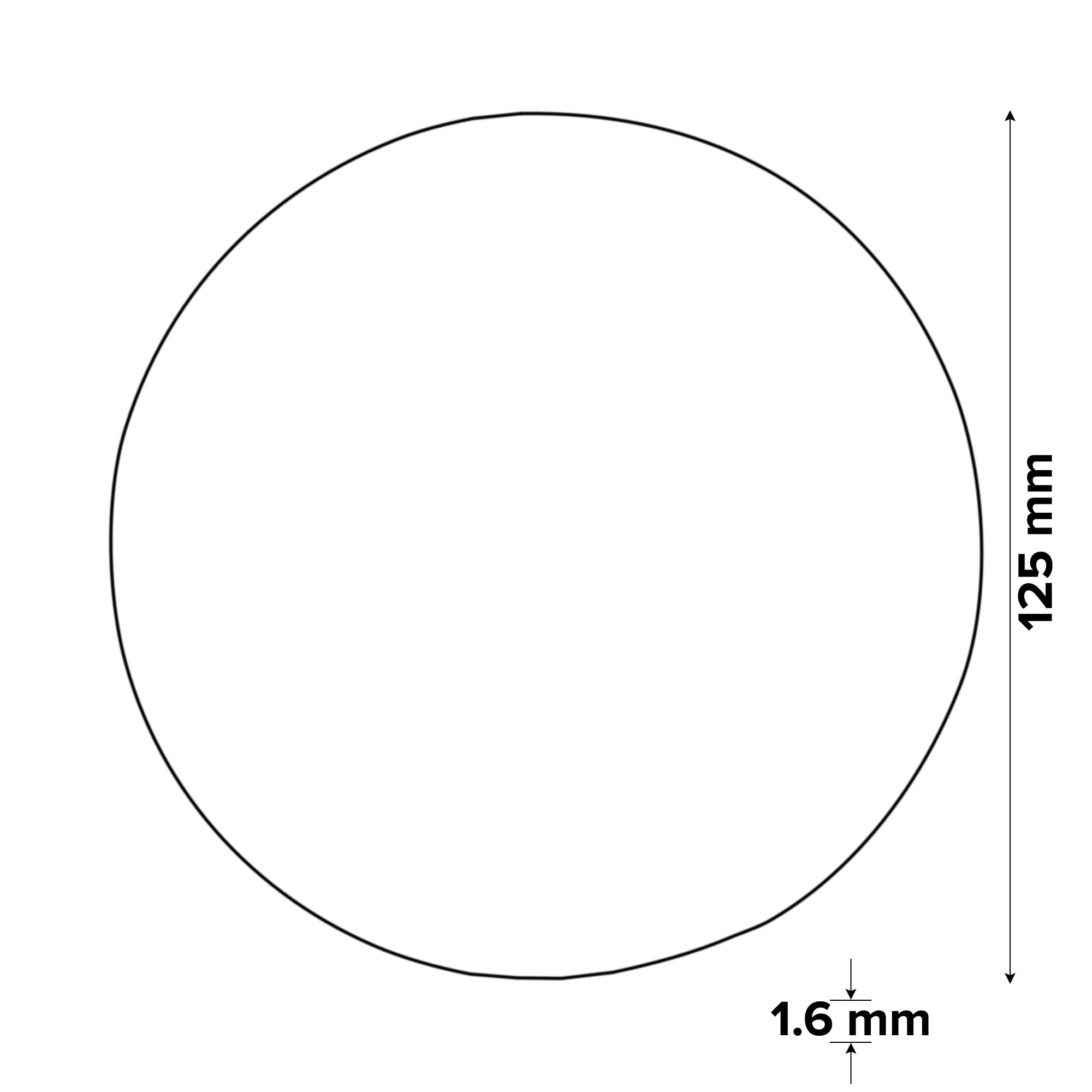 Universal Cutting disc 125mm x 1.6mm x 22.2mm