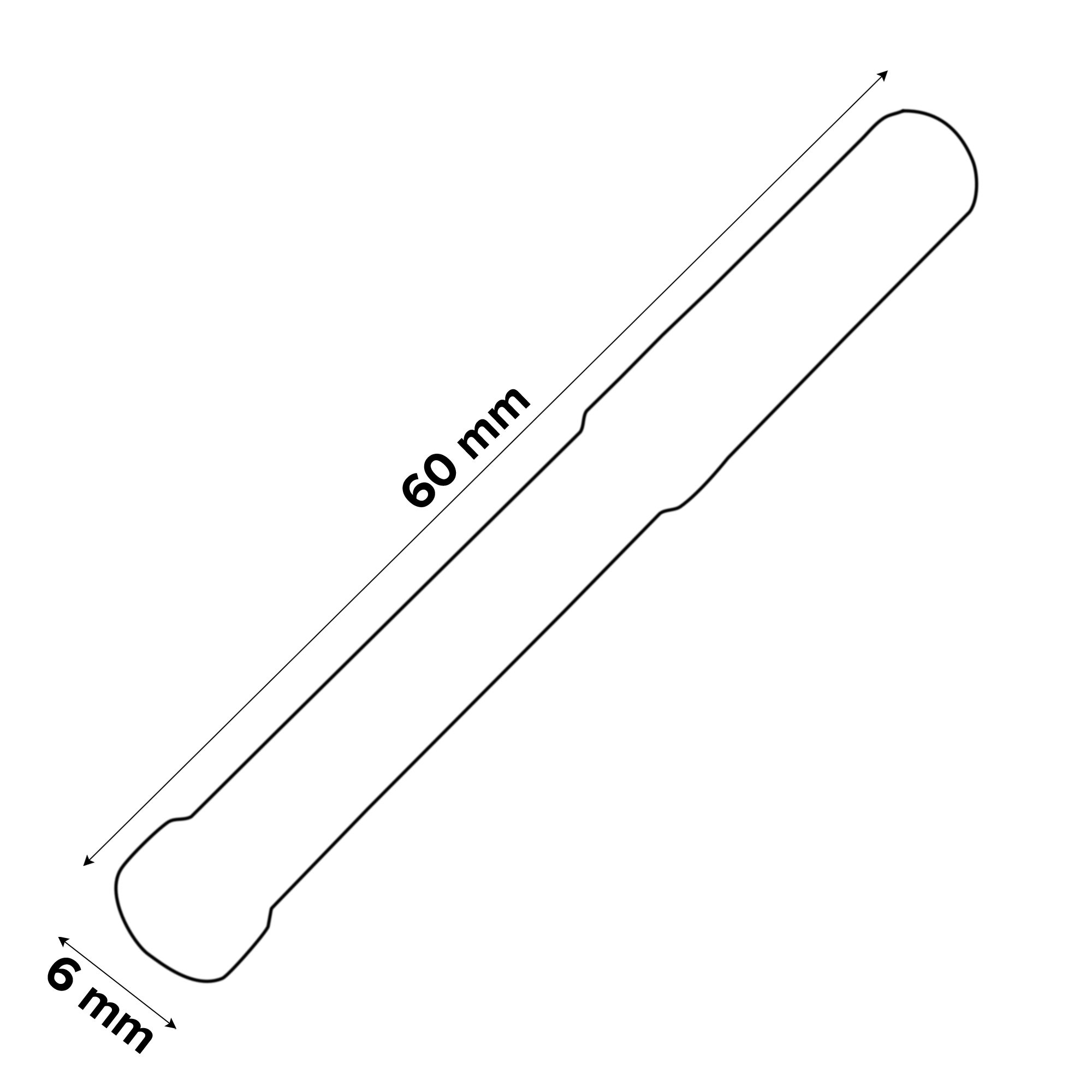 Universal Drill bit (Dia)6mm (L)60mm