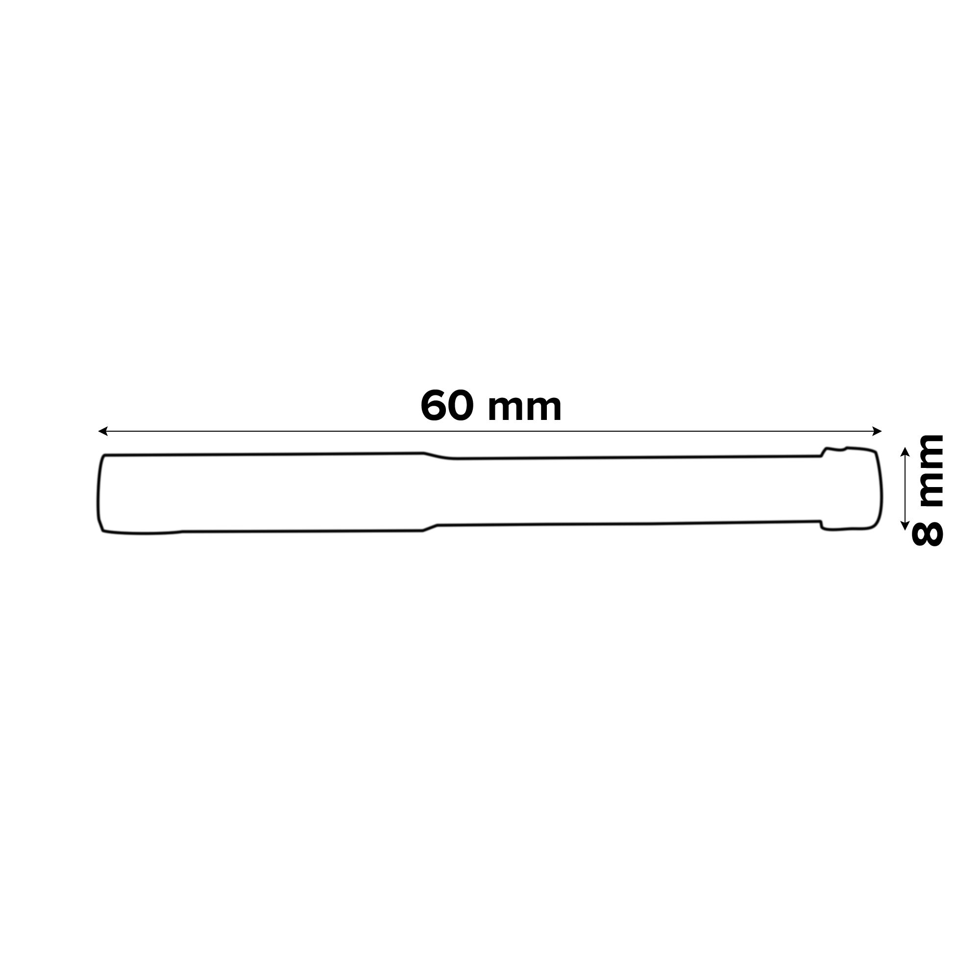 Universal Drill bit (Dia)8mm (L)60mm