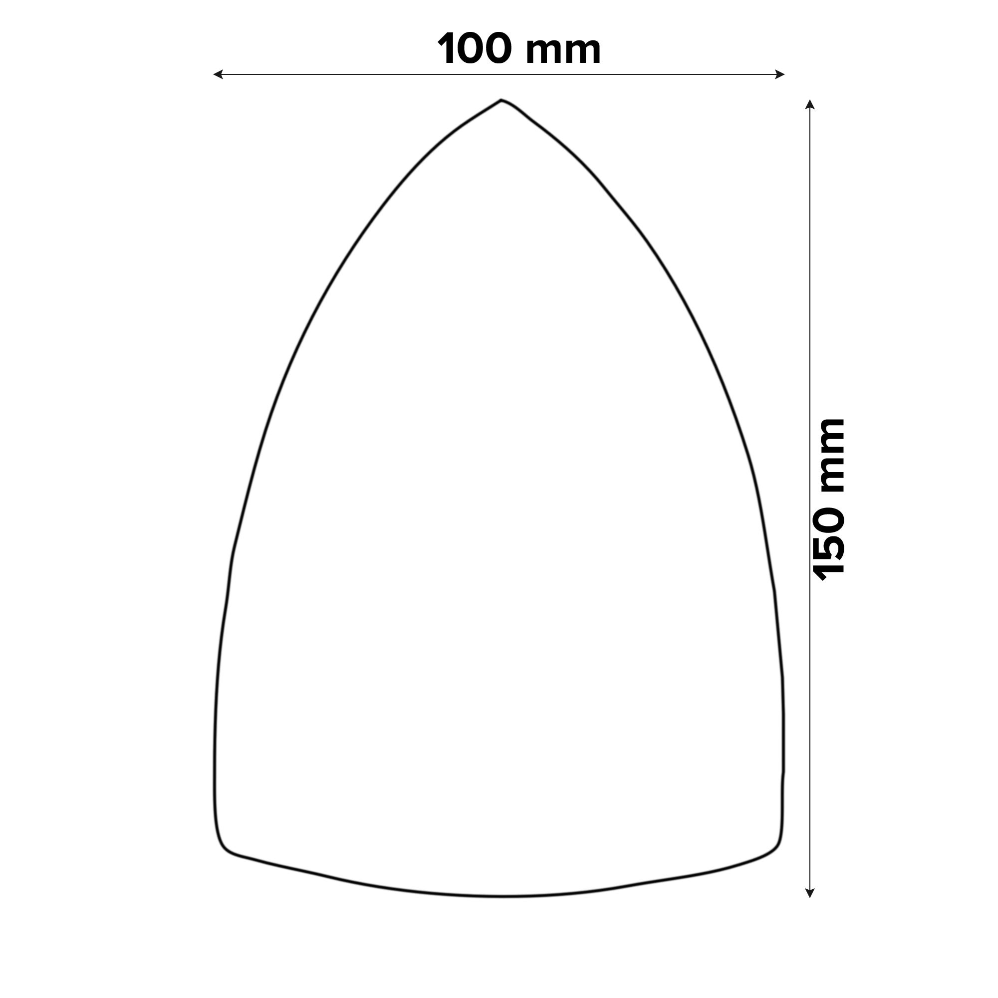 Universal Fit 180 grit Red Sanding sheet (L)150mm (W)100mm, Pack of 5