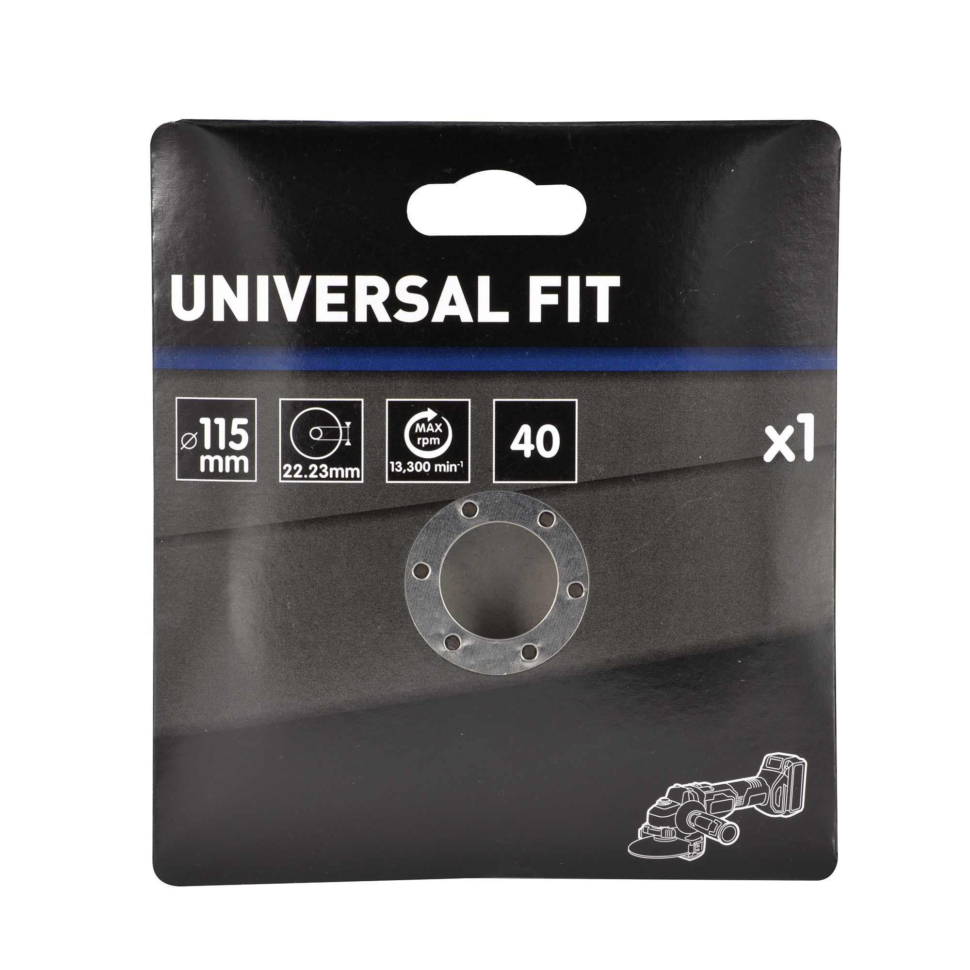 Universal Fit 40 grit Flap disc (Dia)115mm