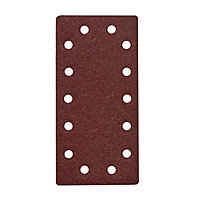 Universal Fit 40 grit Red 1/2 sanding sheet (L)230mm (W)115mm, Pack of 5
