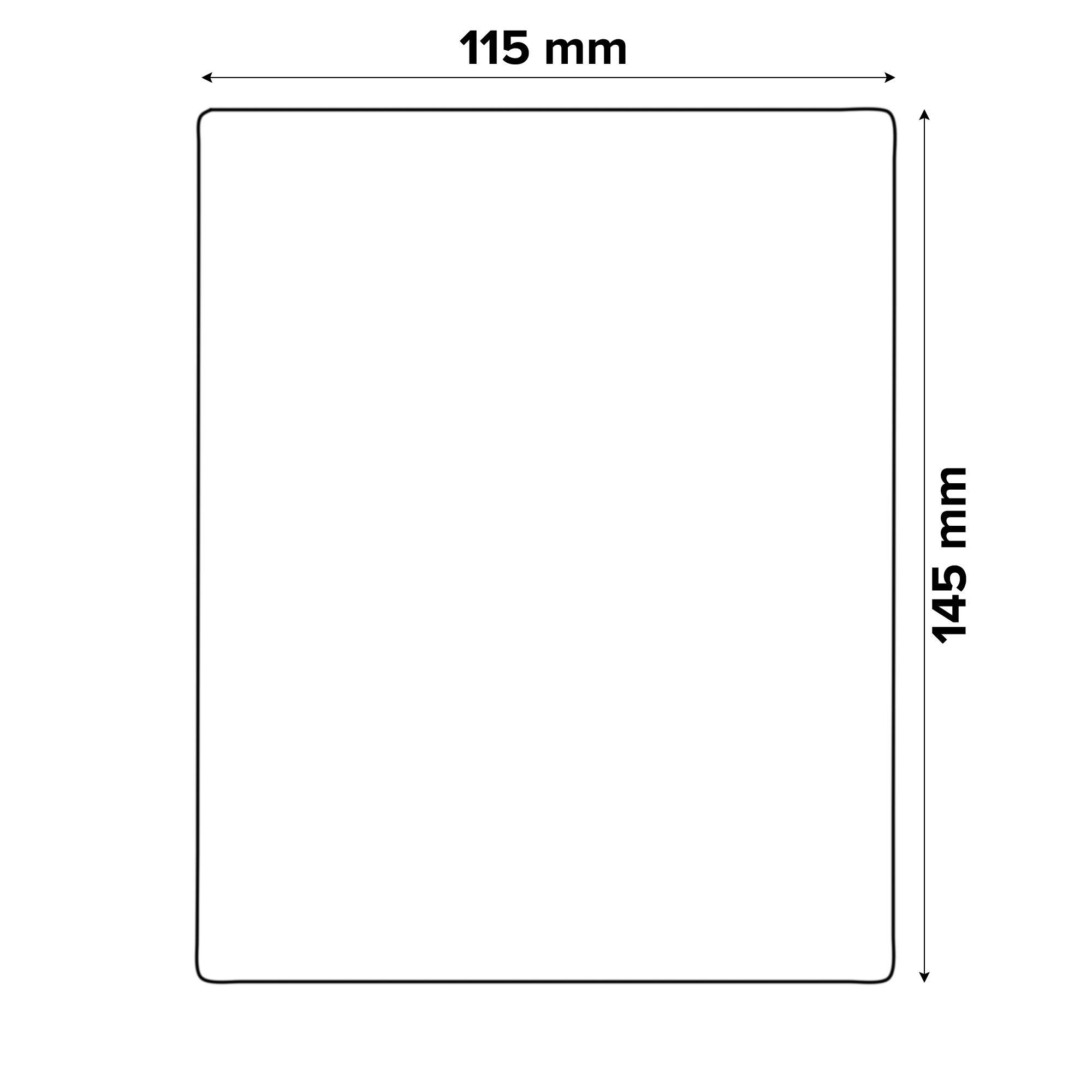 Universal Fit 40 grit Red 1/4 sanding sheet (L)145mm (W)115mm, Pack of 5