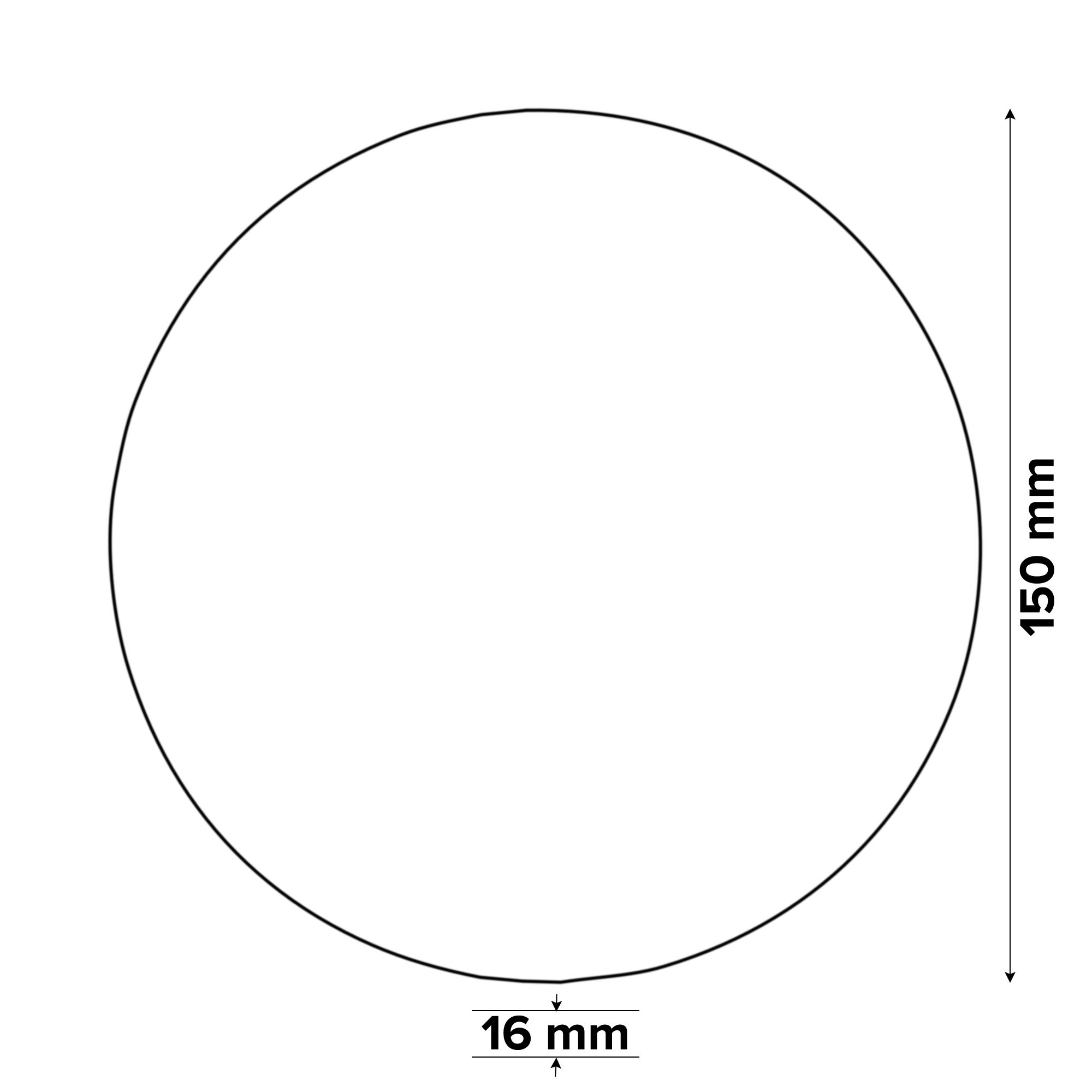 Universal Fit 60 grit (Dia)150mm Benchtop grinder grinding wheel