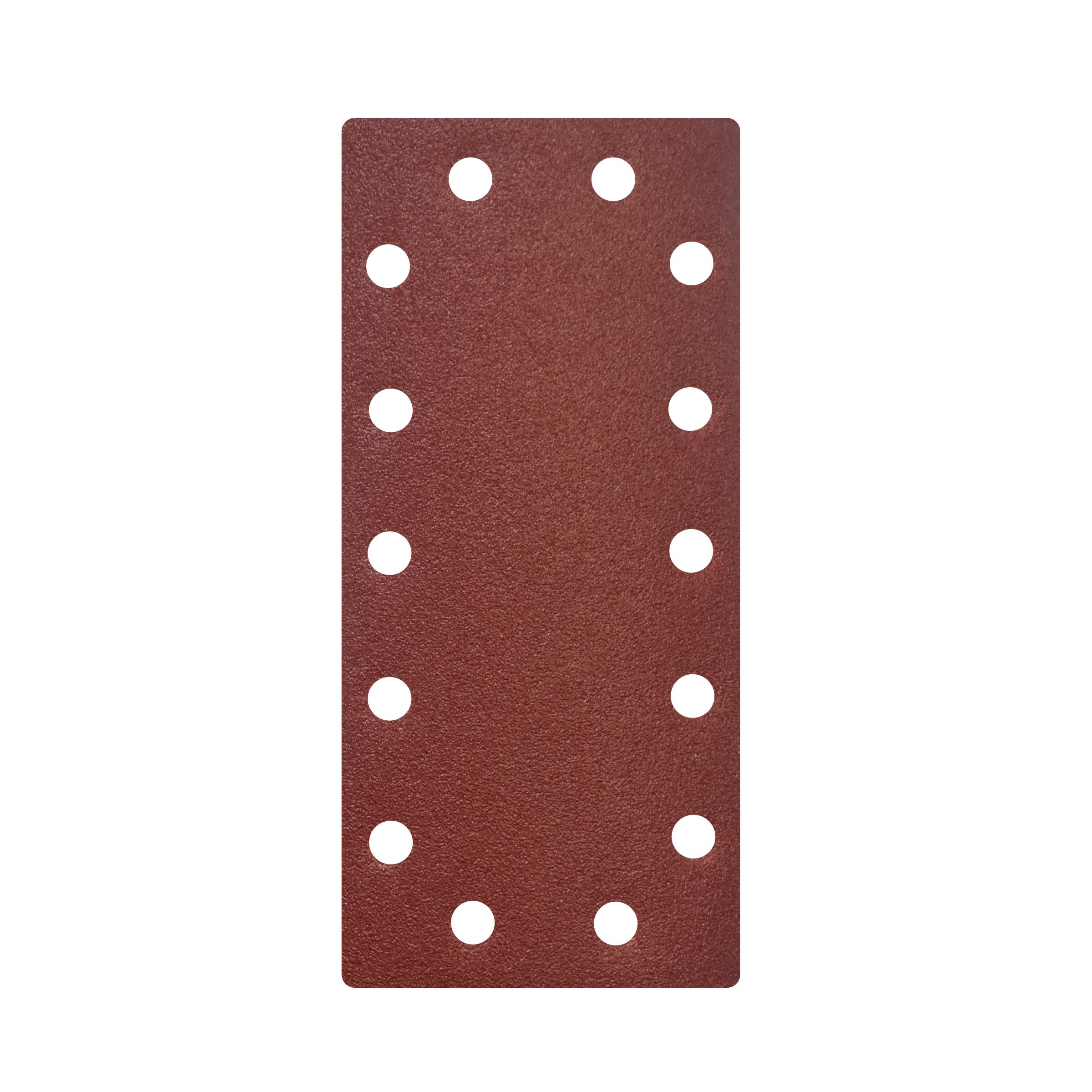 Universal Fit 80 grit Red 1/2 sanding sheet (L)230mm (W)115mm, Pack of 5