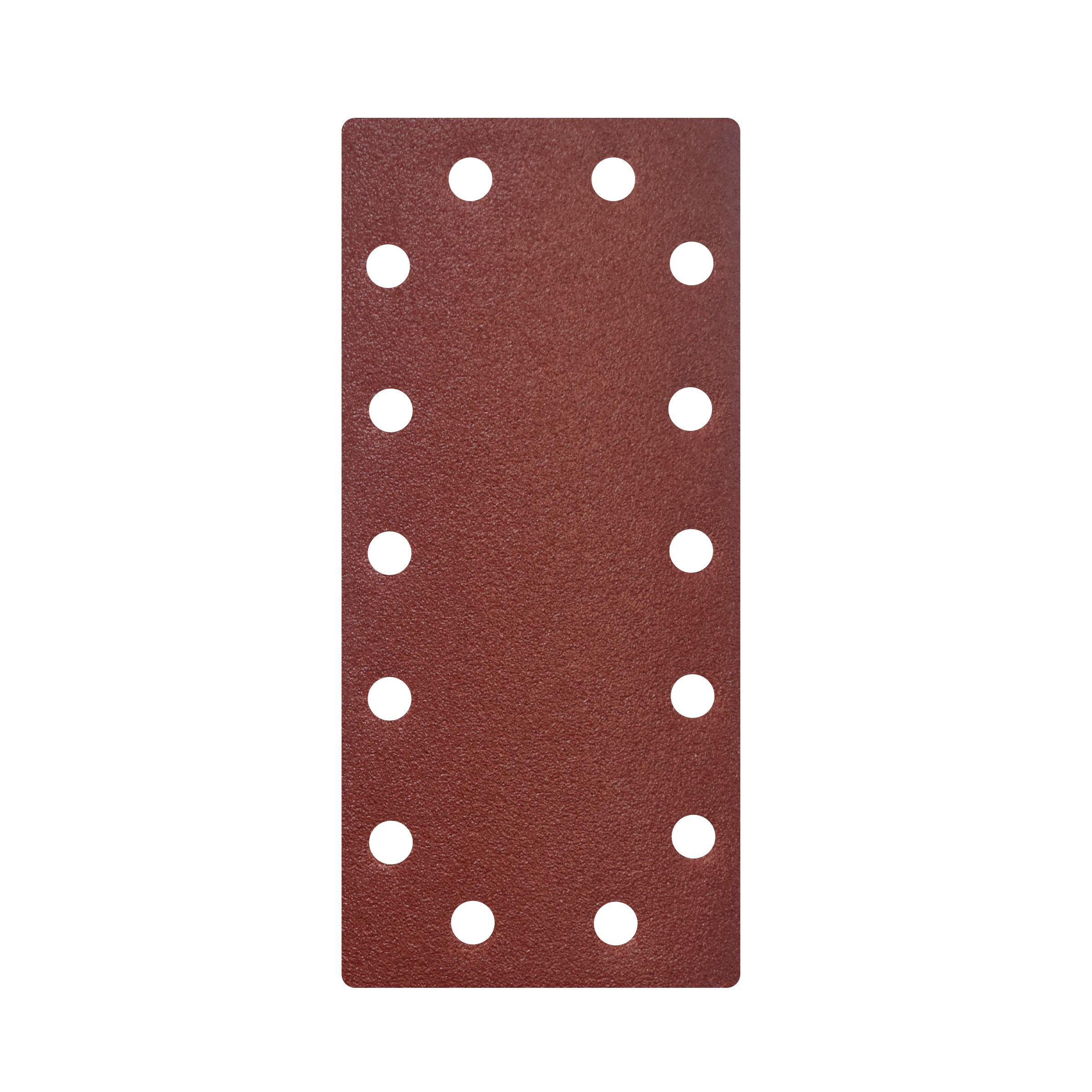 Universal Fit 80 grit Red 1/2 sanding sheet (L)230mm (W)115mm, Pack of 5