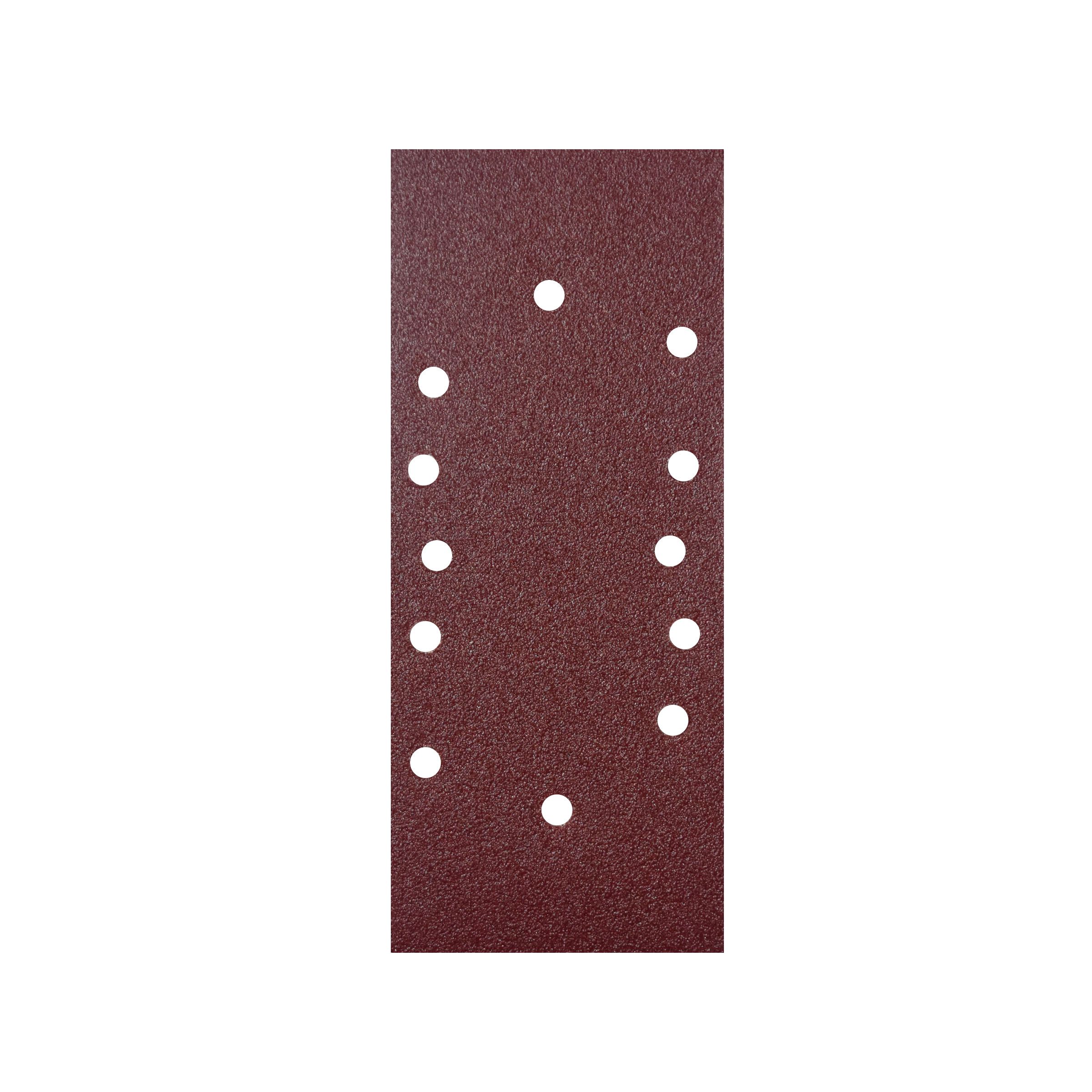 Universal Fit 80 grit Red 1/3 sanding sheet (L)230mm (W)93mm, Pack of 5