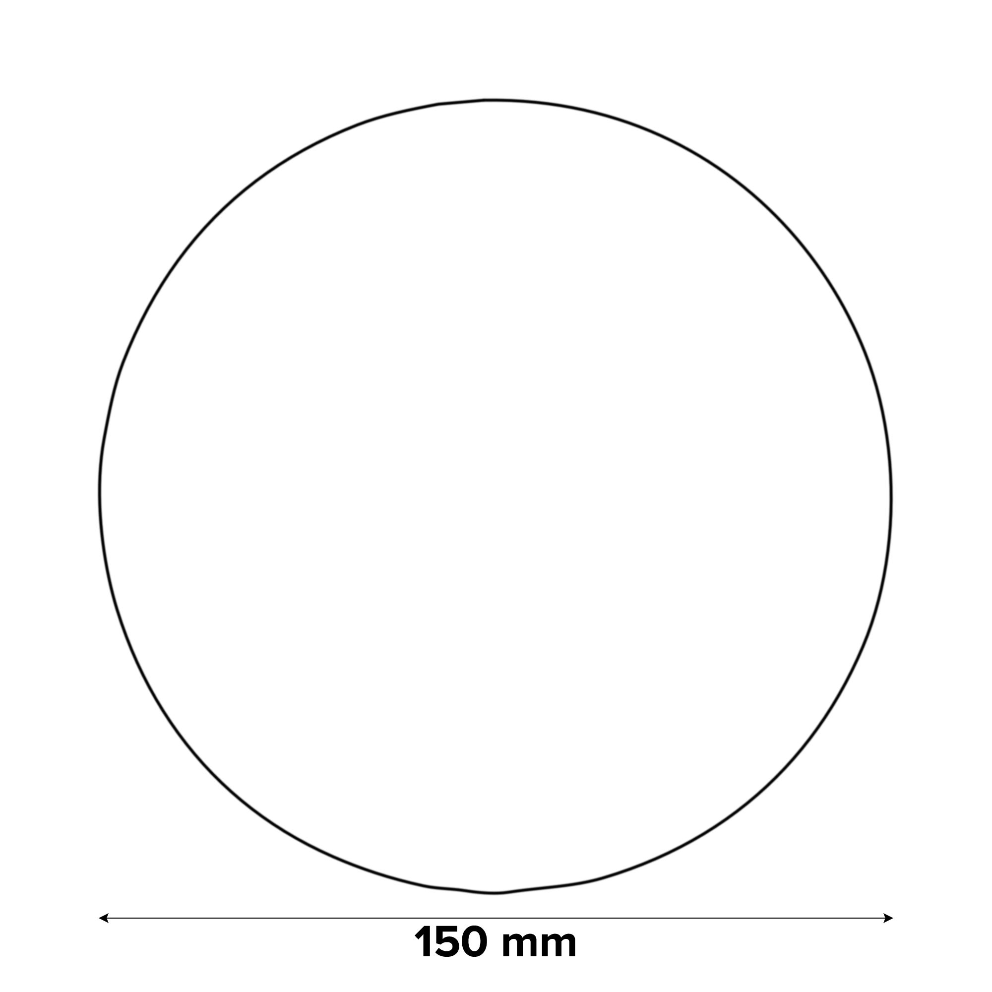 Universal Fit 80 grit Sanding disc (Dia)150mm, Pack of 5