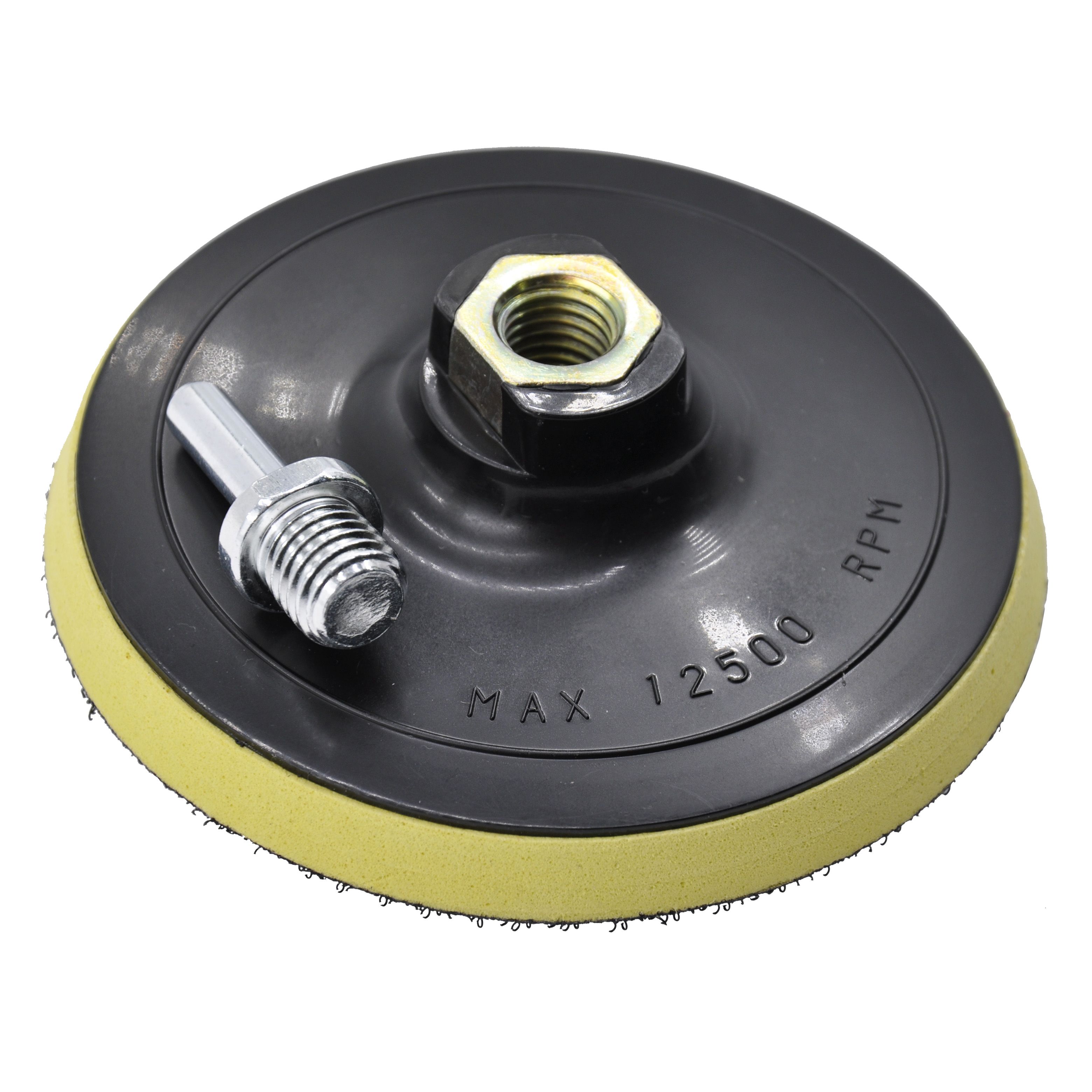 Universal Fit Drill sanding plate backing pad (Dia)125mm Tradepoint