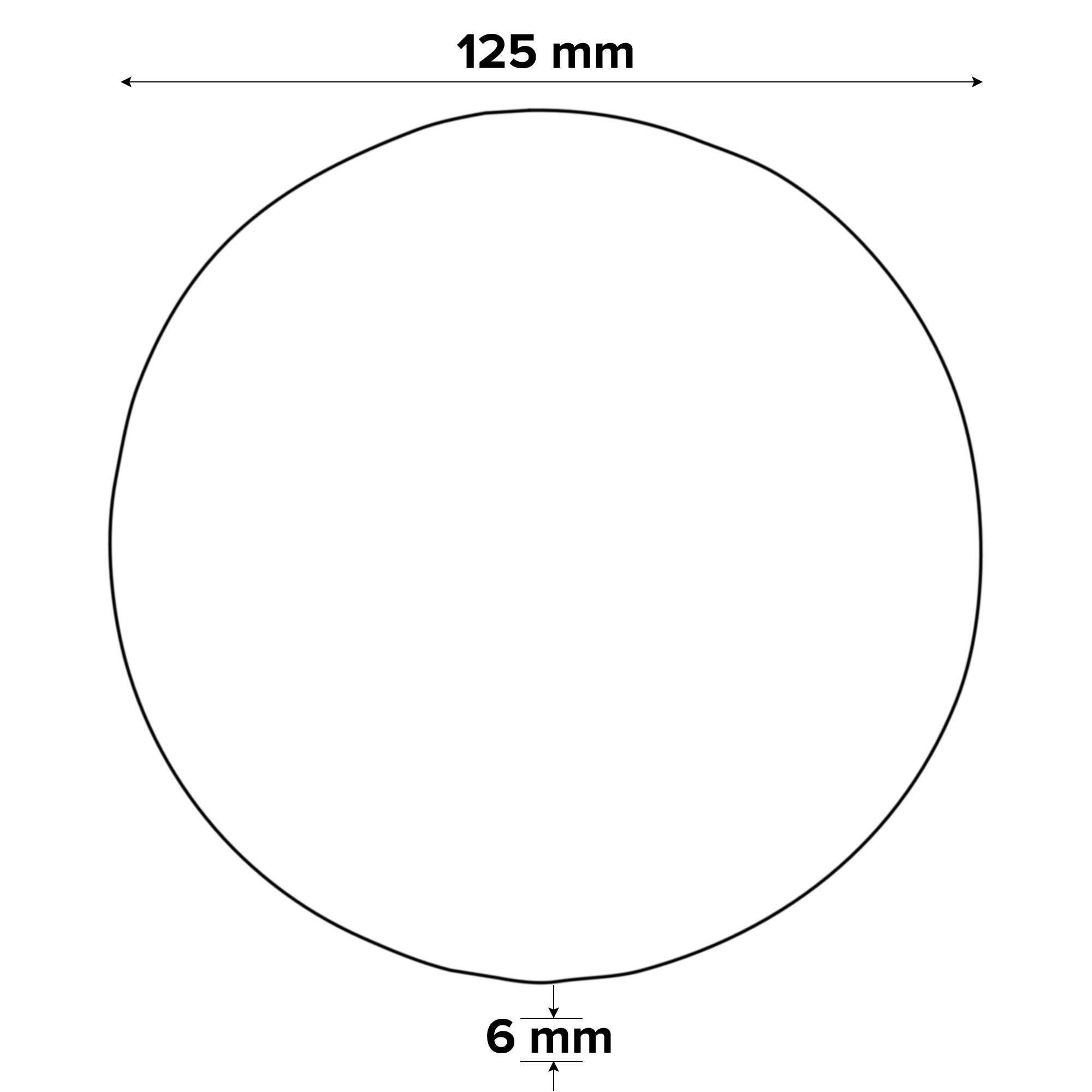 Universal Grinding disc (Dia)125mm