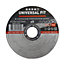 Universal Inox & metal Cutting disc 115mm x 1mm x 22.2mm, Pack of 5