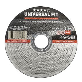 Universal Inox & metal Cutting disc 125mm x 1mm x 22.2mm