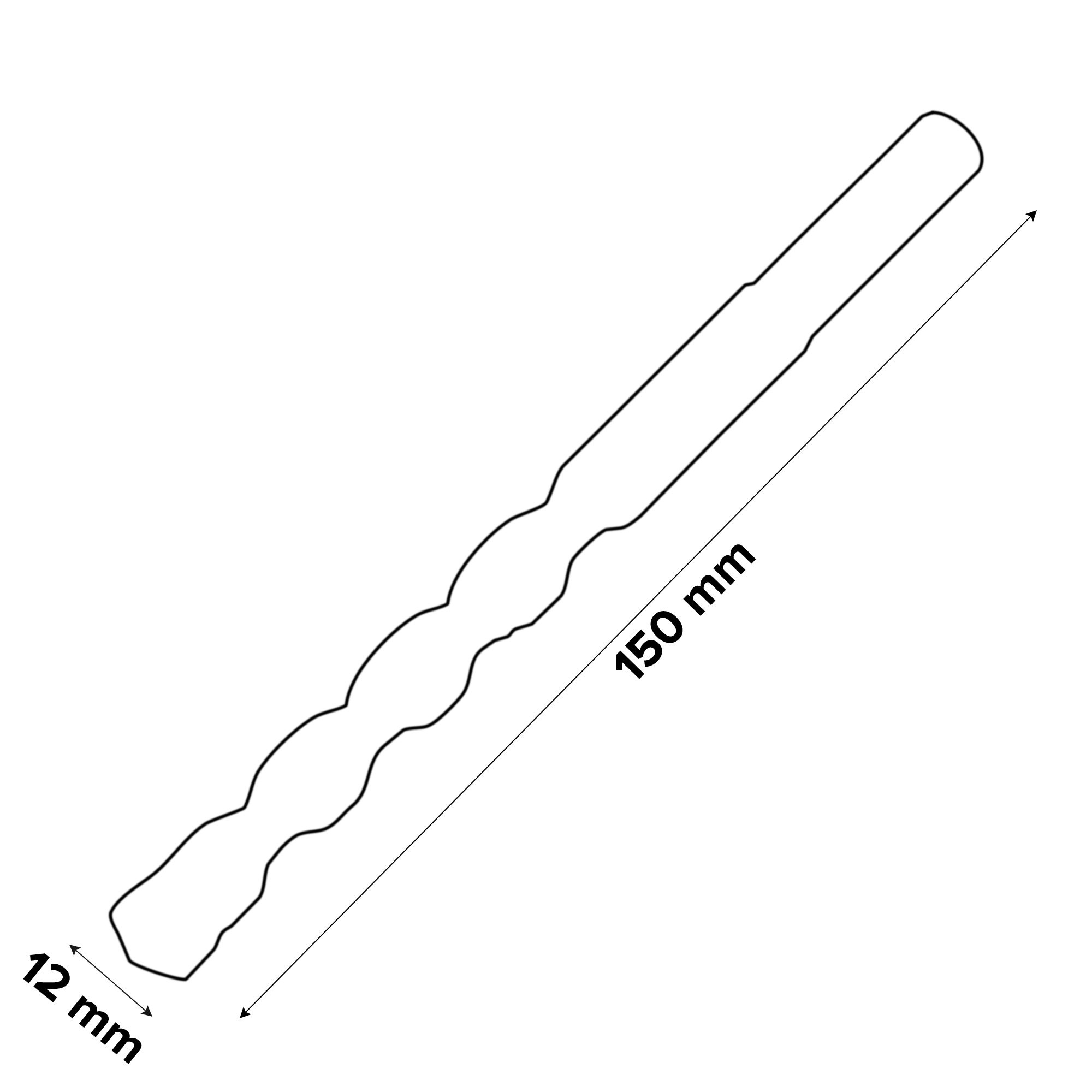 Universal Masonry Drill bit (Dia)12mm (L)150mm