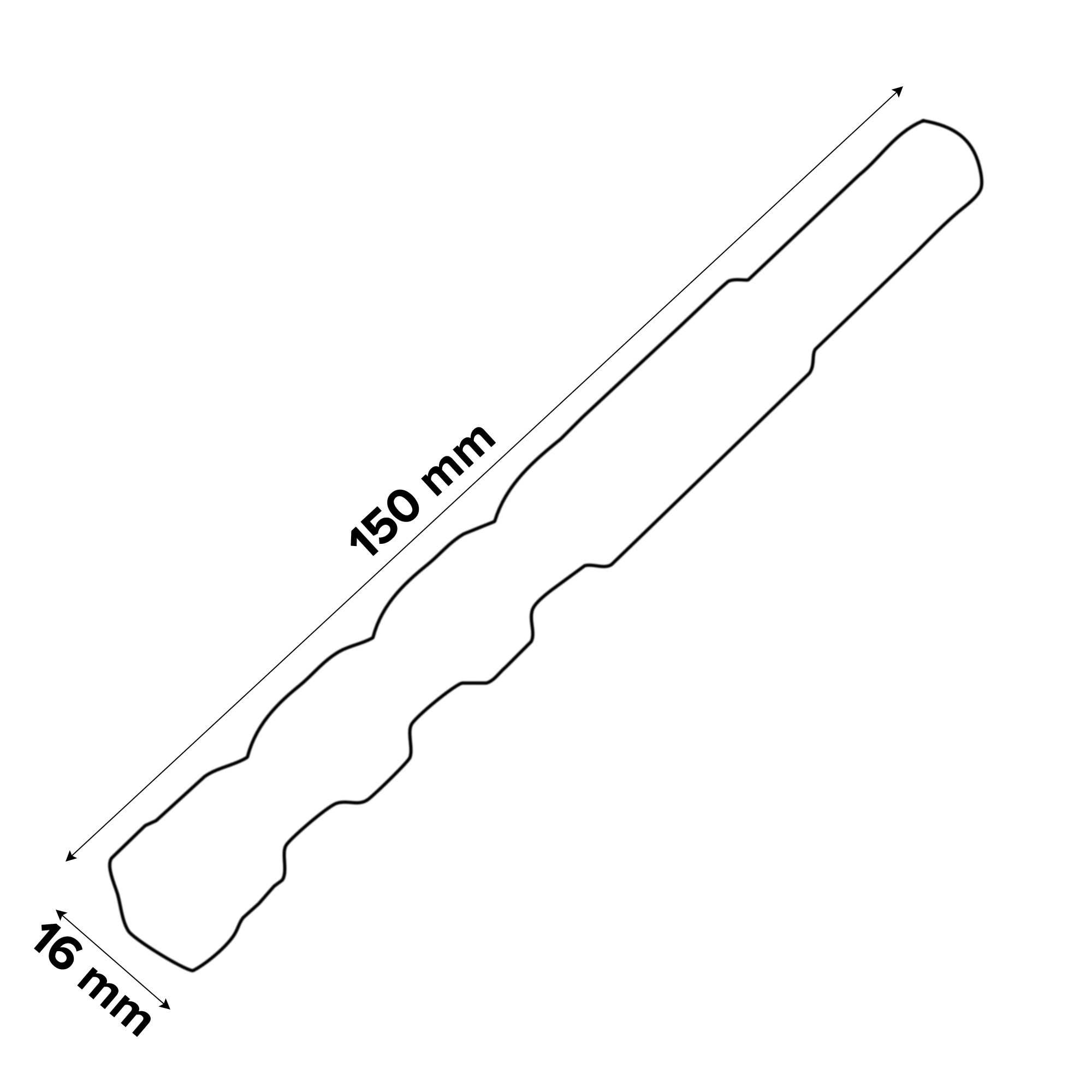 Universal Masonry Drill bit (Dia)16mm (L)150mm