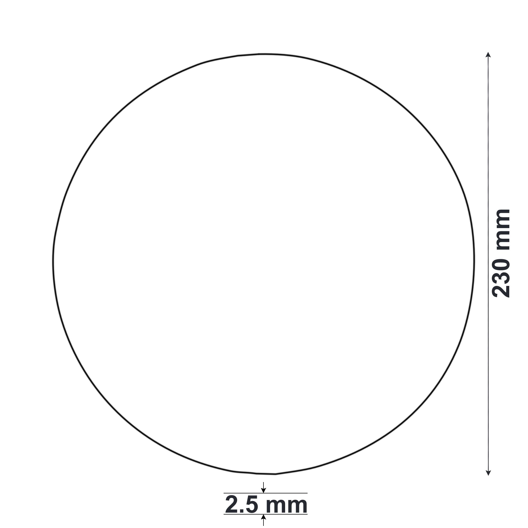 Universal Metal Cutting disc 230mm x 2.5mm x 22.2mm