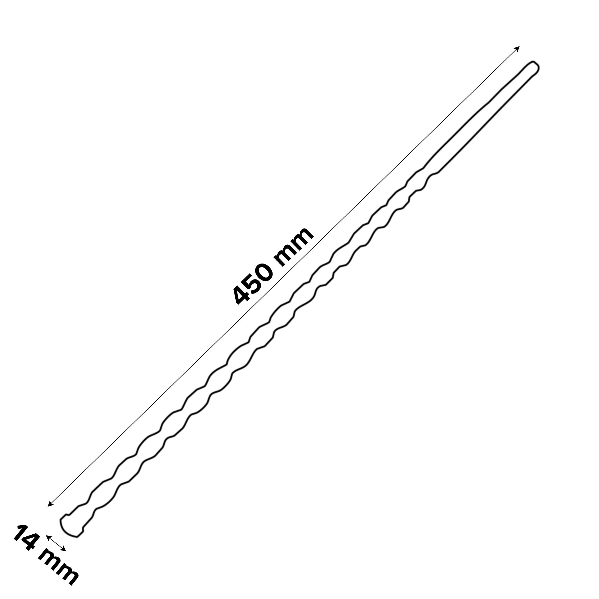 Universal SDS plus Masonry Drill bit (Dia)14mm (L)450mm