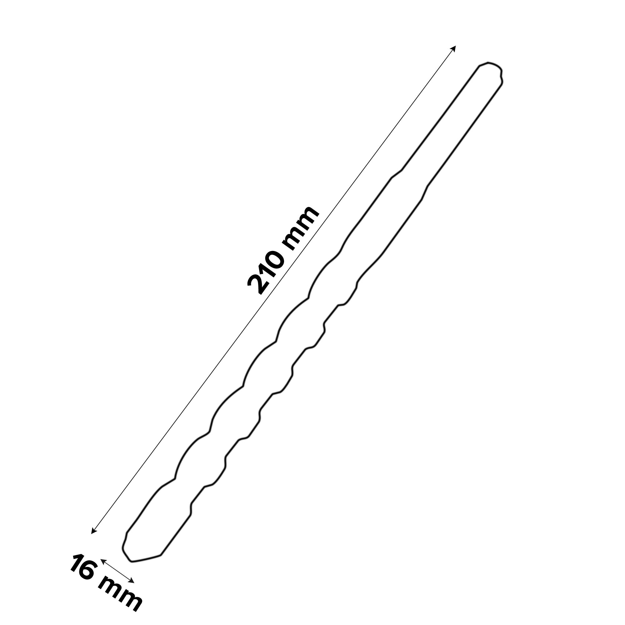 Universal SDS plus Masonry Drill bit (Dia)16mm (L)210mm