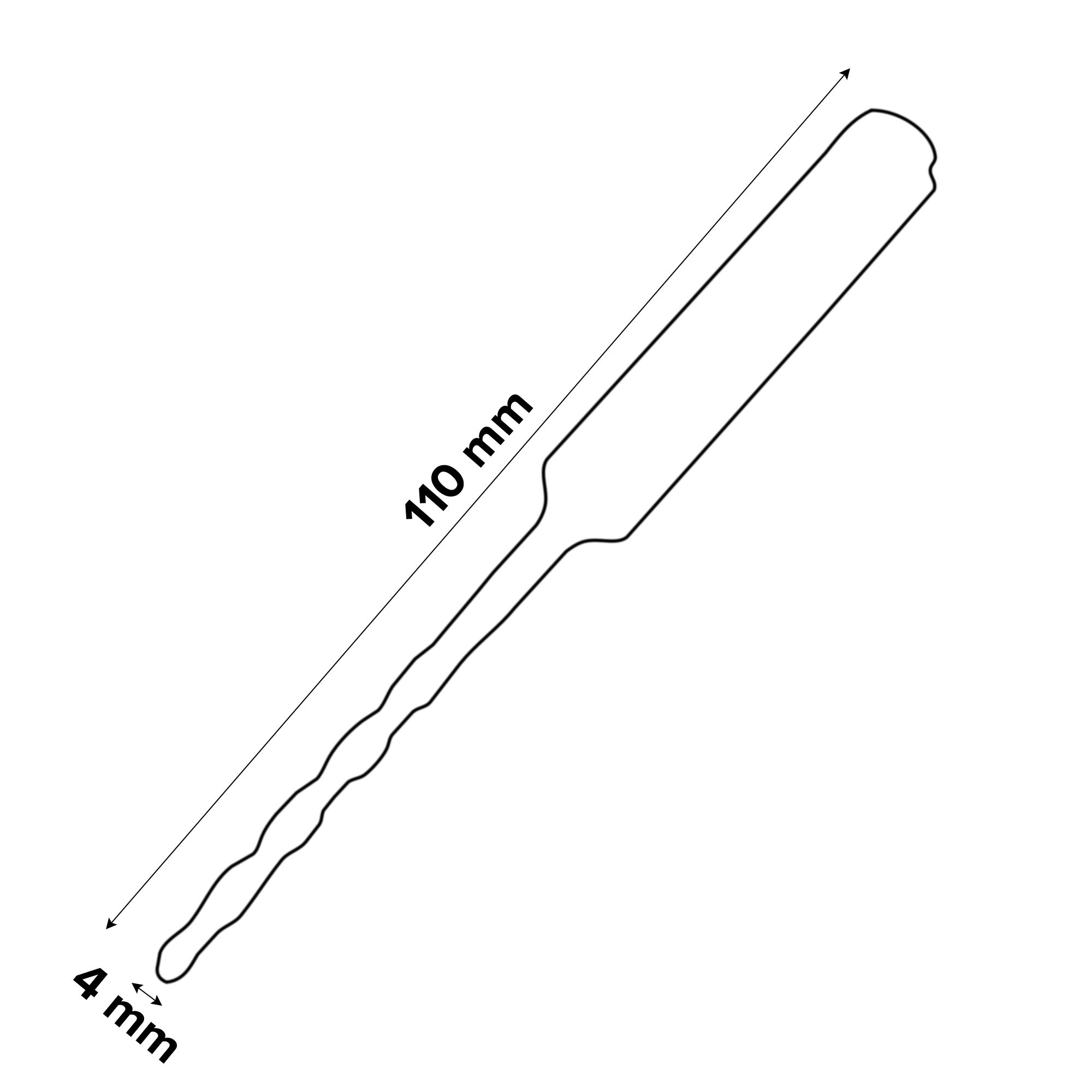 Universal SDS plus Masonry Drill bit (Dia)4mm (L)110mm
