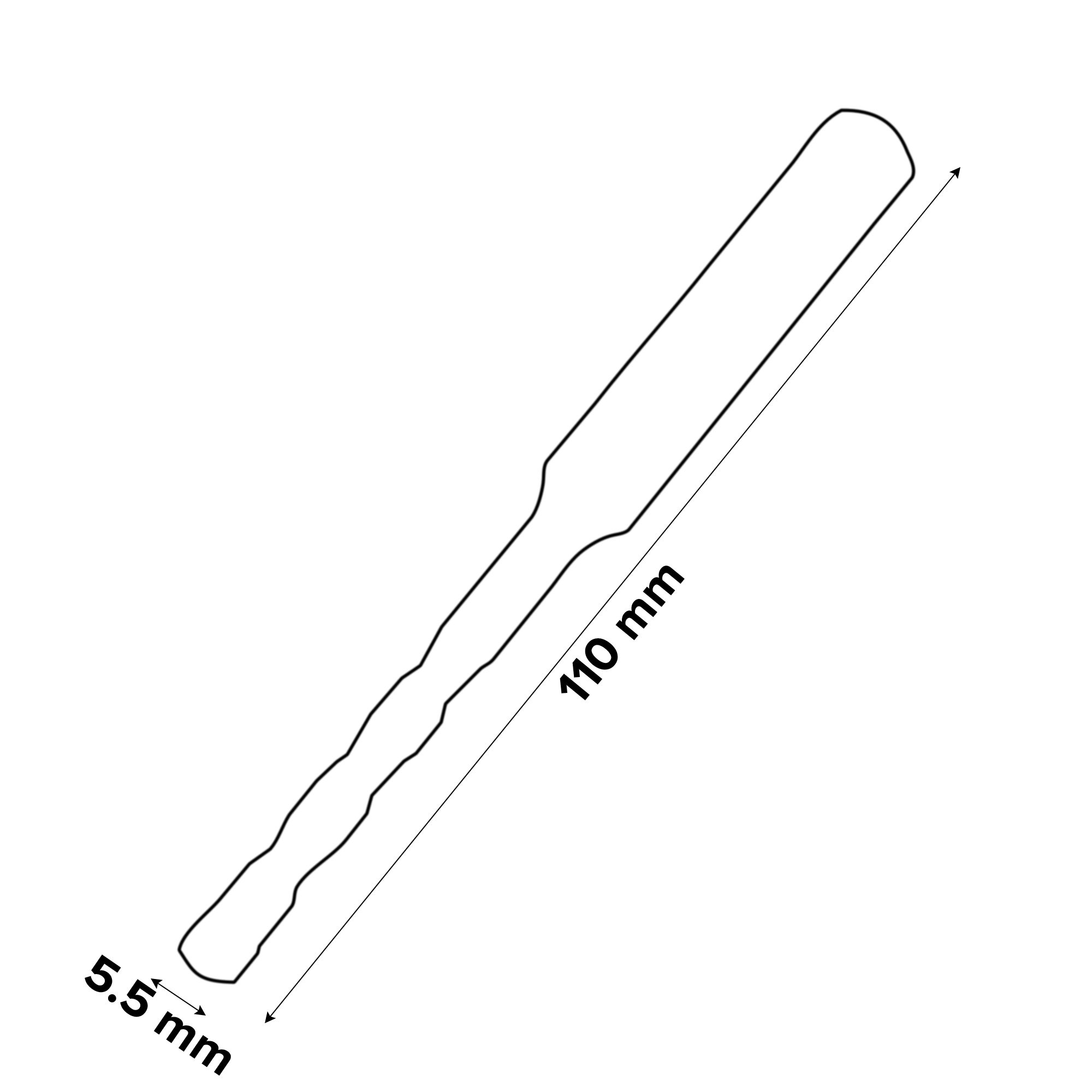 Universal SDS plus Masonry Drill bit (Dia)5.5mm (L)110mm