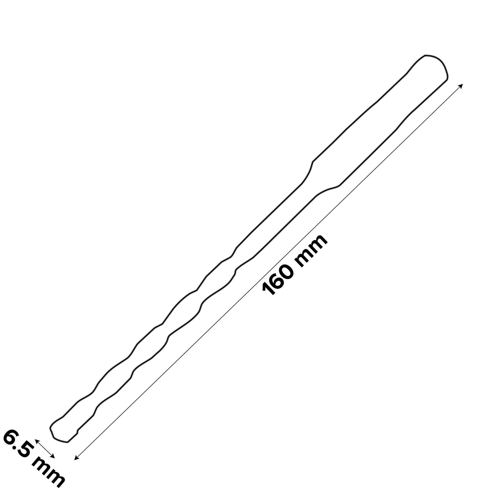 Universal SDS plus Masonry Drill bit (Dia)6.5mm (L)160mm