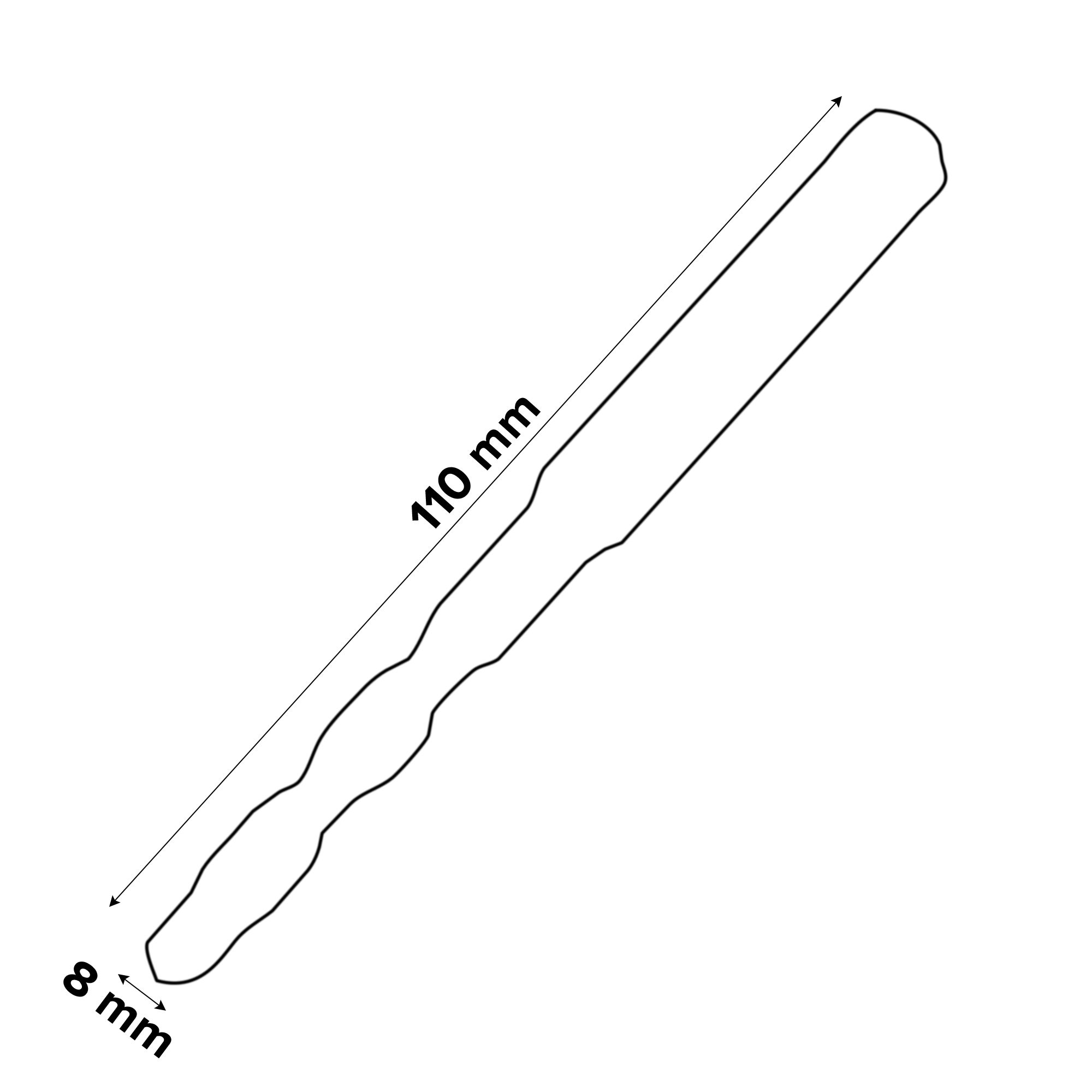 Universal SDS plus Masonry Drill bit (Dia)8mm (L)110mm