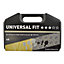 Universal Steel 8 piece Holesaw set