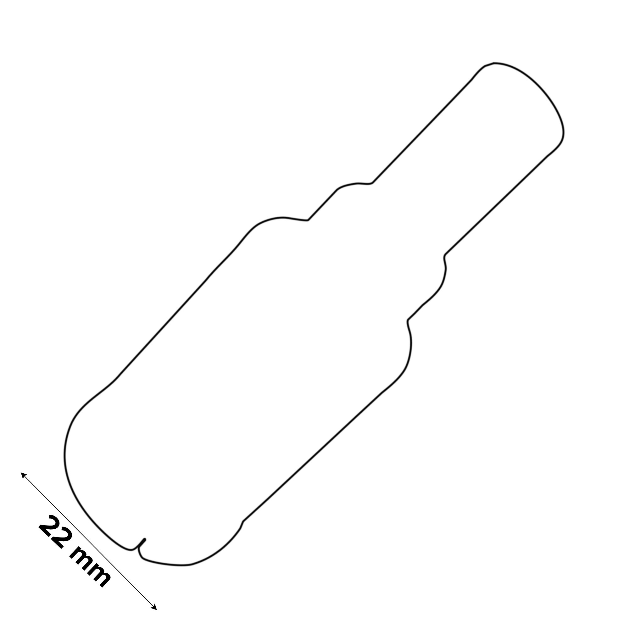 Universal Steel Holesaw (Dia)22mm